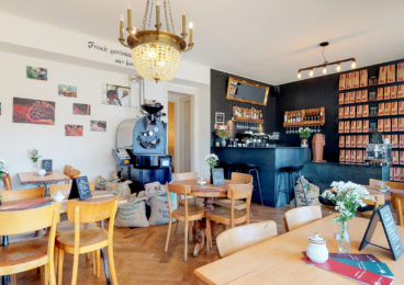 Innenbereich Kaffee Roesterei Thun