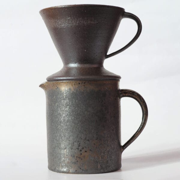Handgemachte V60 Keramik Filter mit passendem Krug (Tasse) von SuSi